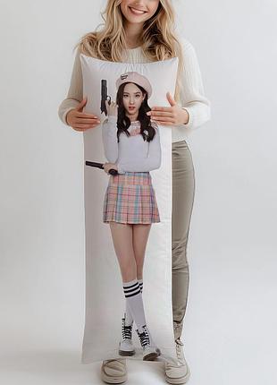 Найон (nayeon) twice дакімакура, подушка обіймашка ростова 120*40 см
