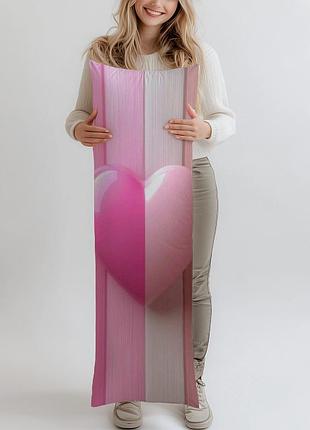 Дакімакура, подарунок на день валентина, (подушка обіймашка) 120*40 см