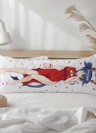 Чен аркнайтс дакимакура, подушка обнимашка ростовая 120*40 см