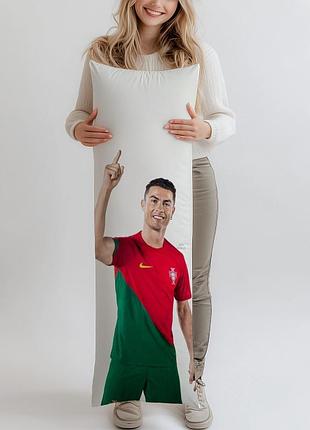 Дакимакура, cristiano ronaldo, (подушка обнимашка) 120*40 см