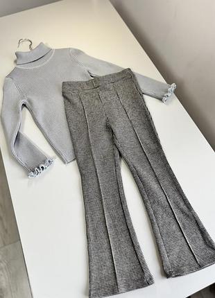 Теплі штани -лосіни кльош