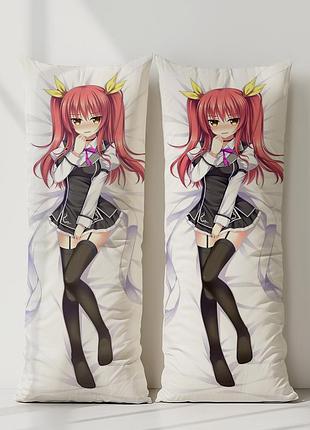 Стелла вермиллион рыцарство неудачника дакимакура, подушка обнимашка ростовая 120*40 см