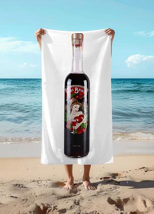 Полотенце 78*140 см «пьяная вишня» десертный, 0,5л