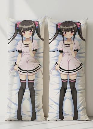 Шірабе цукуйомі симфогір дакімакура, подушка обіймашка ростова 120*40 см
