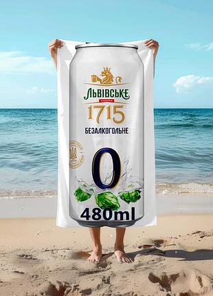 Полотенце 78*140 см львовское безалкогольное