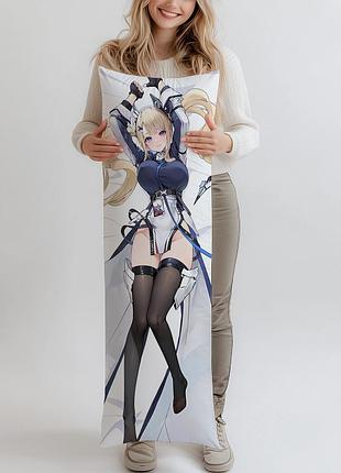 Дакимакура azur lane guam, (подушка обнимашка) 120*40 см