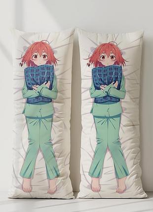 Сарасіна рука дівчина напрокат дакімакура, подушка обіймашка ростова 120*40 см