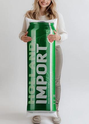 Дакимакура, пиво, holland import (подушка обнимашка) 120*40 см