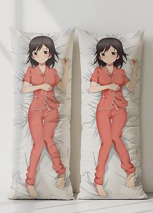Тари тари дакимакура, подушка обнимашка ростовая 120*40 см