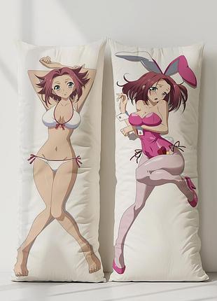 Каллен штадтфельд код гиасс дакимакура, подушка обнимашка ростовая 120*40 см