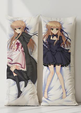 Сенри акане переписать дакимакура, подушка обнимашка ростовая 120*40 см