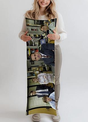 Дакимакура, офис (the office), (подушка обнимашка) 120*40 см