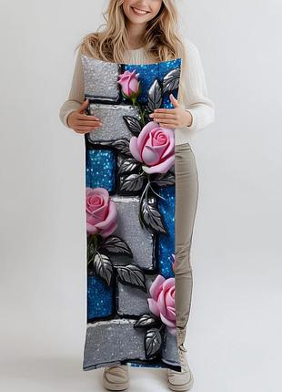 Дакимакура, подарок на день валентина, (подушка обнимашка) 120*40 см