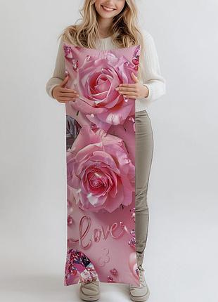 Дакимакура, подарок на день валентина, (подушка обнимашка) 120*40 см