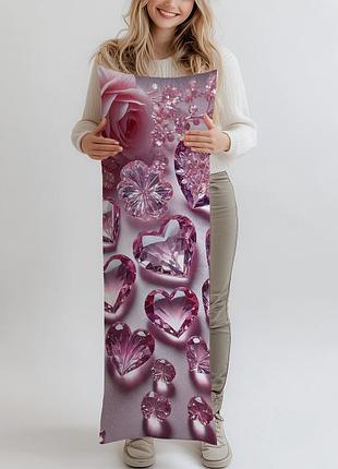 Дакимакура, подарок на день валентина, (подушка обнимашка) 120*40 см