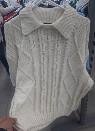 Светрик в косах