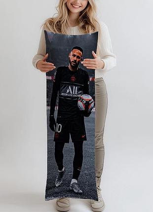 Дакимакура, неймар, (подушка обнимашка) 120*40 см