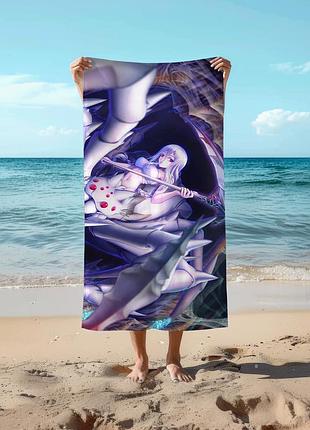 Аніме рушник та я павук, і що ж? 78 на 140 см, код 102