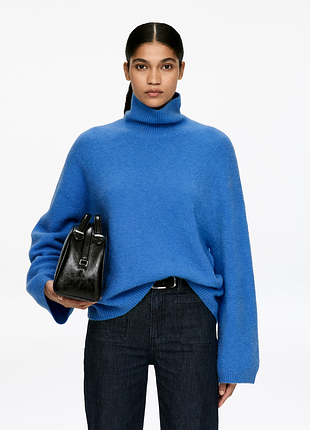 Свитер из смеси шерсти и альпаки arket 1190831002