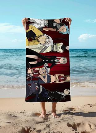 Аниме полотенце пожиратель душ 78 на 140 см, код 218