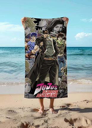 Аніме рушник неймовірна пригода джоджо 78 на 140 см, код 209