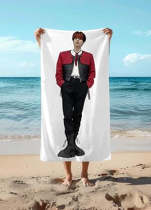 Полотенце 78*140 см хан (han) stray kids