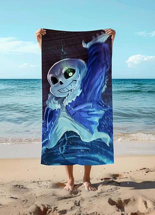 Аніме рушник андертейл 78 на 140 см, код 17