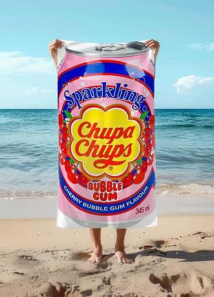 Рушник 78*140 см chupa chups cherry bubble gum 0.345 л