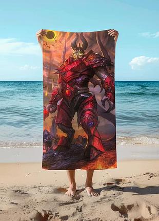 Полотенце dota doom 78 на 140 см, код 719