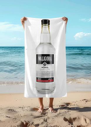 Рушник 78*140 см горілка waligora, 0,5л