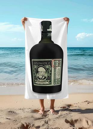 Полотенце 78*140 см ром diplomatico reserva exclusiva, 0,75л