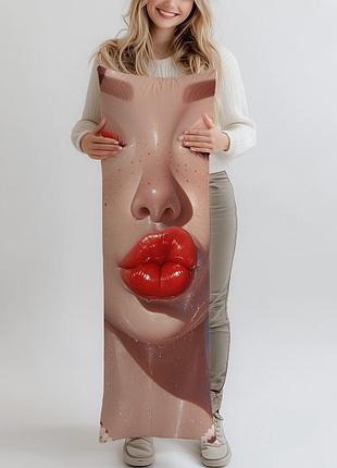 Дакимакура, подарок на день валентина, (подушка обнимашка) 120*40 см