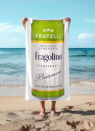 Полотенце 78*140 см fratelli fragolino bianco