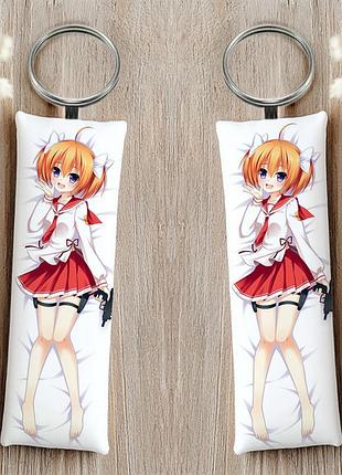 Акари мамия ария: пурпурный патрон брелок 12 см