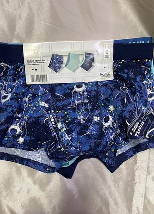 Труси-шорти/боксерки для хлопчика, набір з 3-х шт., рр. 146,152,158
