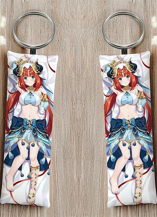 Нилу геншин импакт брелок 12 см