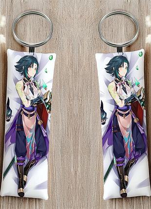 Сяо геншин импакт брелок 12 см