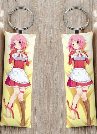 Асуна и кирито мастера меча онлайн брелок 12 см