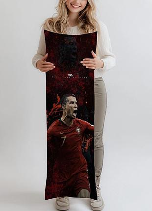 Дакімакура, cristiano ronaldo, (подушка обіймашка) 120*40 см