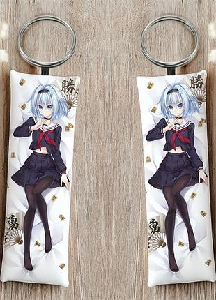 Сора гинко работа рюо никогда не заканчивается брелок 12 см