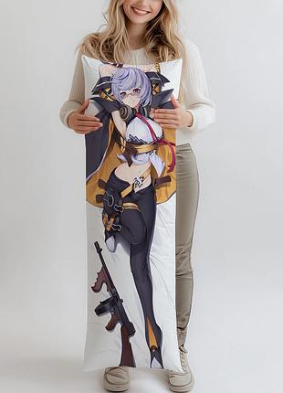 Дакимакура thompson gitls frontline, (подушка обнимашка) 120*40 см