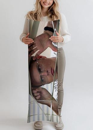 Дакимакура, офис, двайт (the office), (подушка обнимашка) 120*40 см