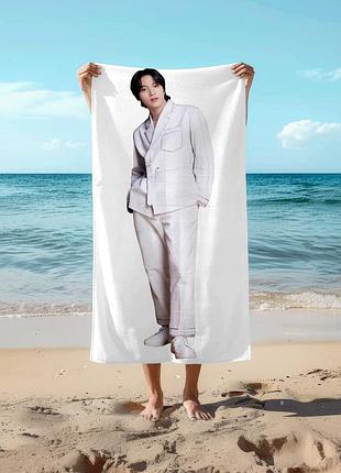 Полотенце 78*140 см хэчан (haechan) nct 127