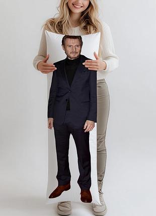 Лиам нисон (liam neeson) дакимакура, подушка ростовая 120*40 см
