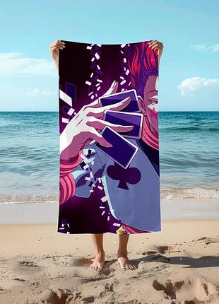 Аніме рушник мисливець х мисливець хісока 78 на 140 см, код 2151