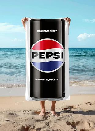 Полотенце 78*140 см pepsi cola max, 0,33л