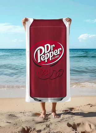 Полотенце 78*140 см dr. pepper, 330мл