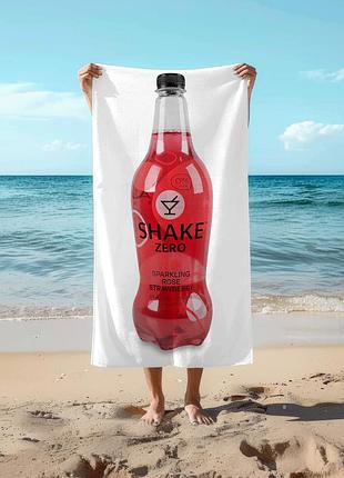 Полотенце 78*140 см shake zero игристая клубника, 1л