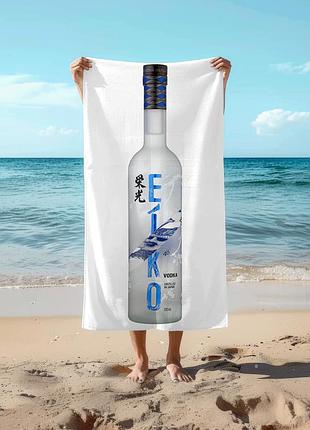 Полотенце 78*140 см водка eiko, 0,7л