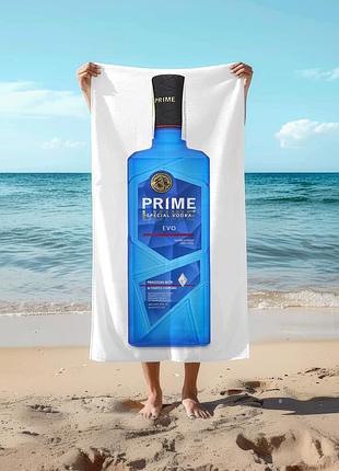 Полотенце 78*140 см водка prime evo, 0,5л